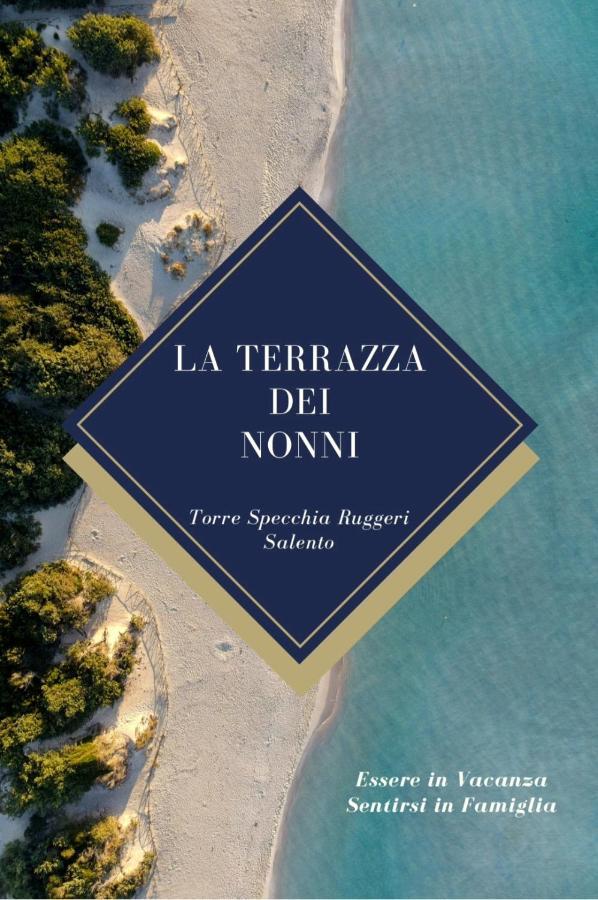 Апартаменты La Terrazza Dei Nonni Торре-Спеккья-Руджери Экстерьер фото