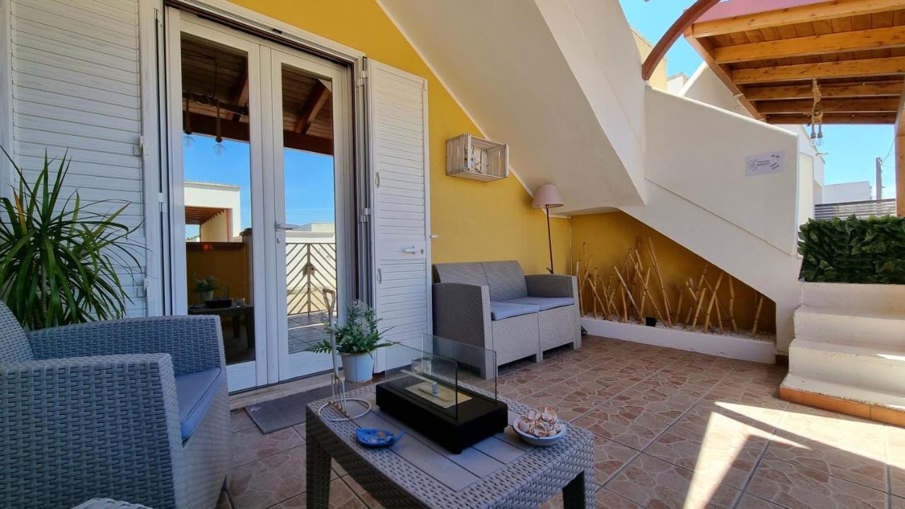 Апартаменты La Terrazza Dei Nonni Торре-Спеккья-Руджери Экстерьер фото